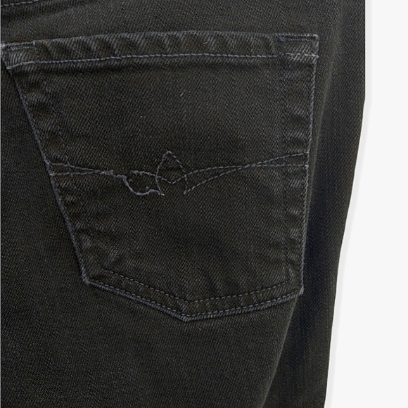 Agave Nectar La Delgada Slim Fit Cigarette Cut Blackout Supima Flex Jean Size 27 - Picture 8 of 9